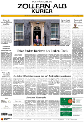 Cover of Zollern-Alb-Kurier (Balingen)