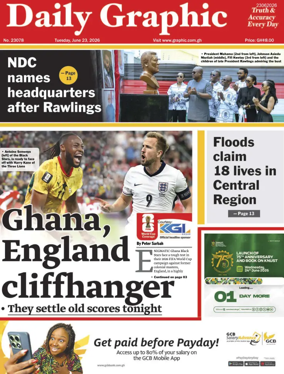 Cover of Daily Graphic