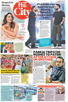 Cover of Hindustan Times (Chandigarh) - City