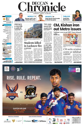 Cover of Deccan Chronicle