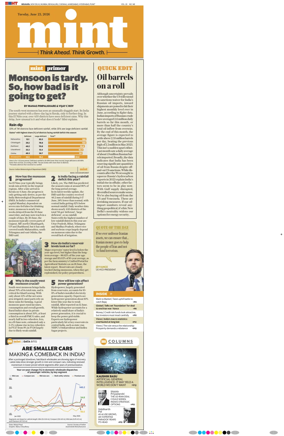 Cover of Mint Kolkata