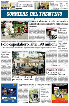 Cover of Corriere del Trentino