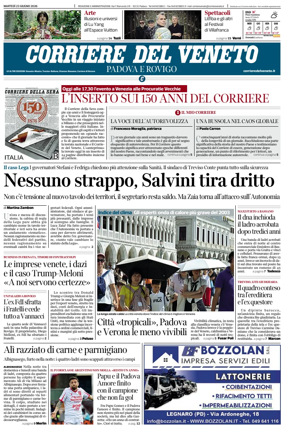 Cover of Corriere del Veneto (Padova e Rovigo)