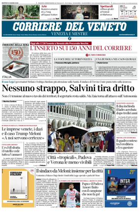Cover of Corriere del Veneto (Venezia e Mestre)