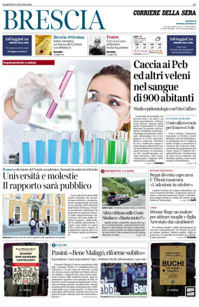 Cover of Corriere della Sera (Brescia)