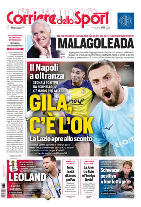 Cover of Corriere dello Sport (Campania)