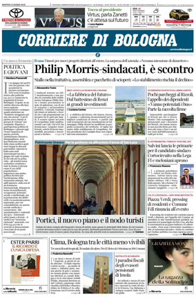 Cover of Corriere di Bologna