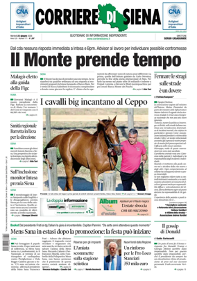 Cover of Corriere di Siena