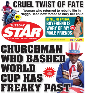 Cover of The Star (Jamaica)