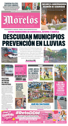 Cover of Diario de Morelos
