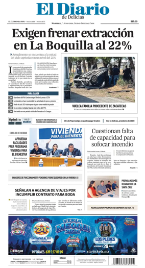 Cover of El Diario de Delicias