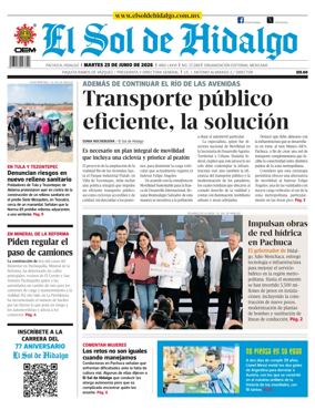 Cover of El Sol de Hidalgo