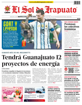 Cover of El Sol de Irapuato