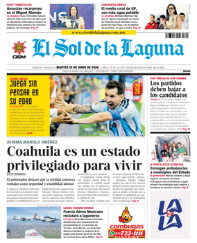 Cover of El Sol de la Laguna