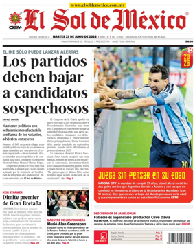 Cover of El Sol de Mexico