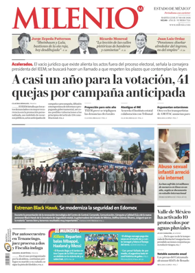Cover of Milenio Edo de Mexico