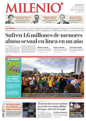Cover of Milenio Jalisco