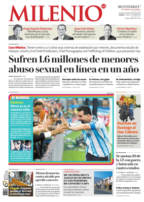Cover of Milenio Monterrey