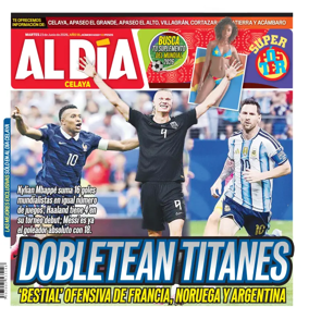 Cover of Periodico Al Dia (Celaya)