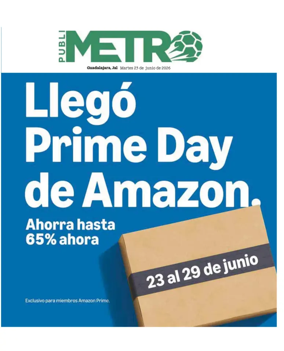 Cover of Publimetro Guadalajara