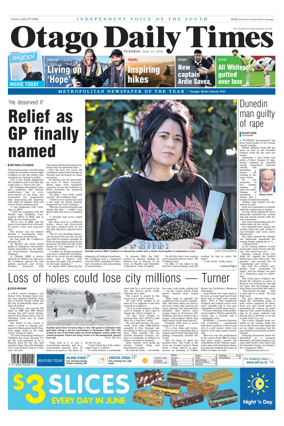 Cover of Otago Daily Times