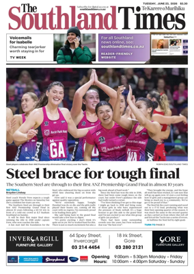 Cover of The Southland Times