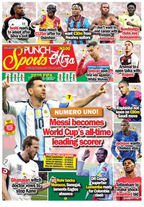 Cover of Punch Sports Extra