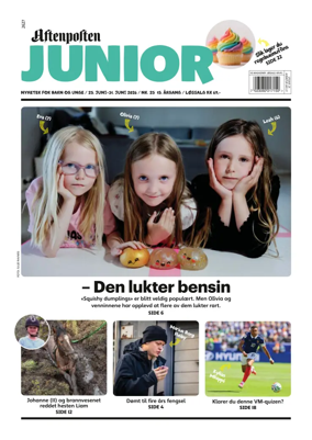 Cover of Aftenposten Junior
