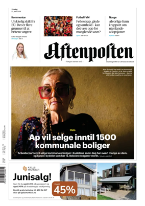 Cover of Aftenposten