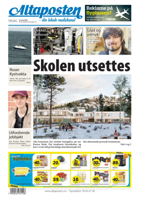 Cover of Altaposten