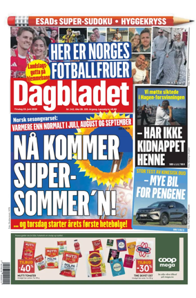Cover of Dagbladet