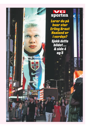 Cover of VG Sporten
