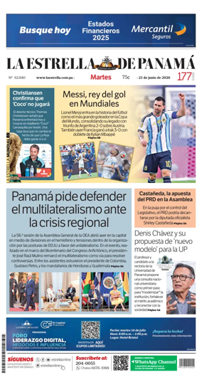 Cover of La Estrella de Panama