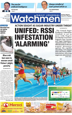 Cover of Watchmen Daily Journal