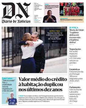 Cover of Diario de Noticias