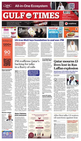 Cover of Gulf Times