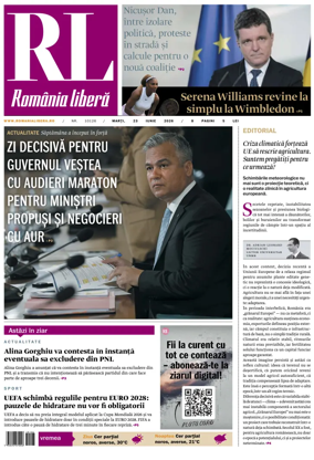 Cover of Romania Libera