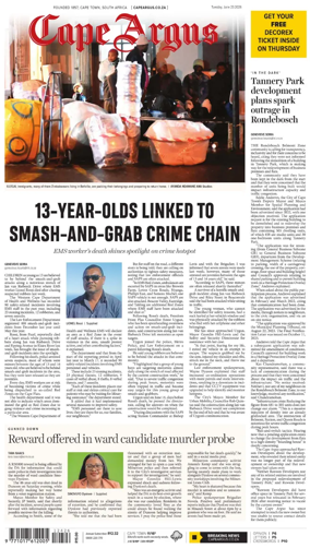 Cover of Cape Argus (PM Edition)