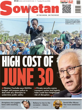 Cover of Sowetan