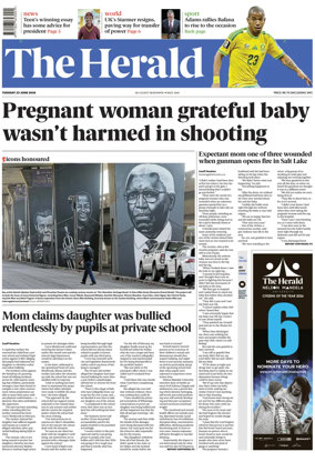 Cover of The Herald (South Africa)