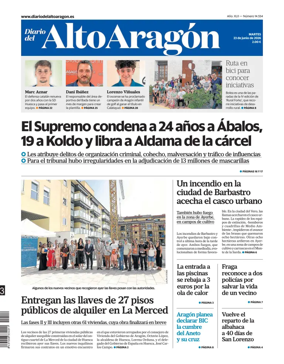 Cover of Diario del Alto Aragon