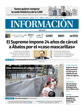 Cover of Diario Informacion