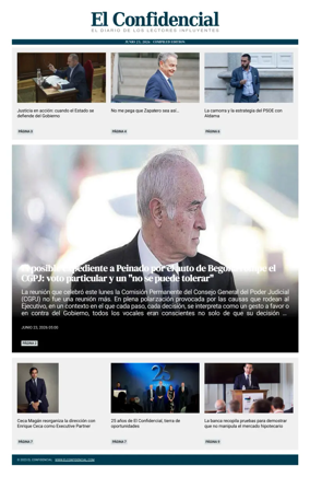 Cover of El Confidencial