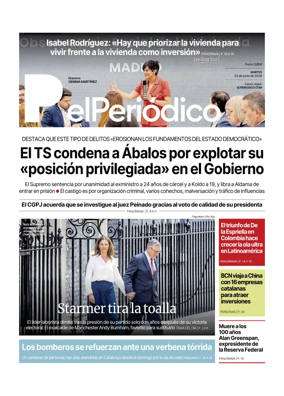 Cover of El Periodico - Castellano