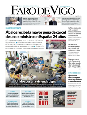 Cover of Faro de Vigo (Ourense)