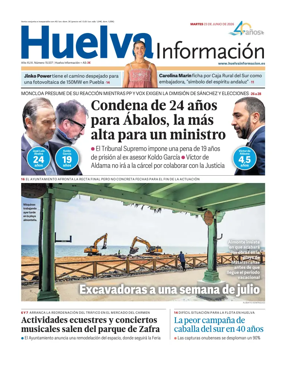 Cover of Huelva Informacion