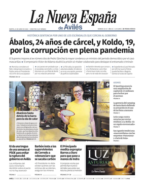 Cover of La Nueva Espana (Aviles)