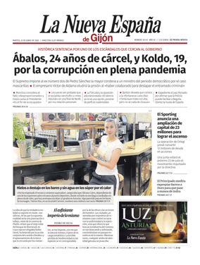 Cover of La Nueva Espana (Gijon)