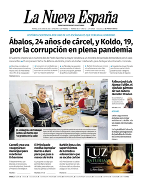 Cover of La Nueva Espana (Oviedo)