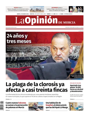 Cover of La Opinion de Murcia